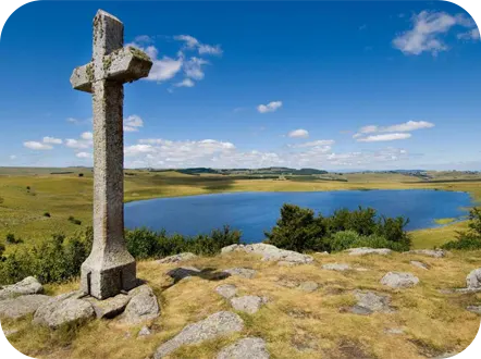 Le lac de Saint Andeol